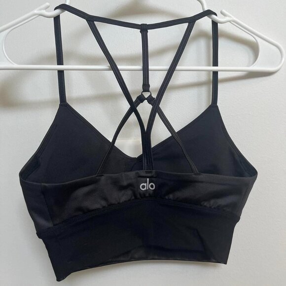 Black Alo Yoga lavish sports bra! - Picture 4 of 8